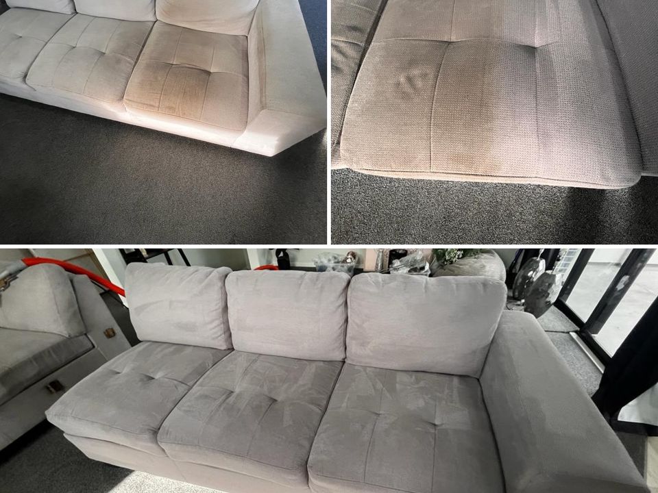 Transform Your Home with Hallmark Services Upholstery Cleaning!